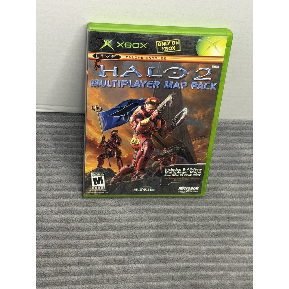 Halo 2 Multiplayer Map Pack (Microsoft Xbox, 2005)